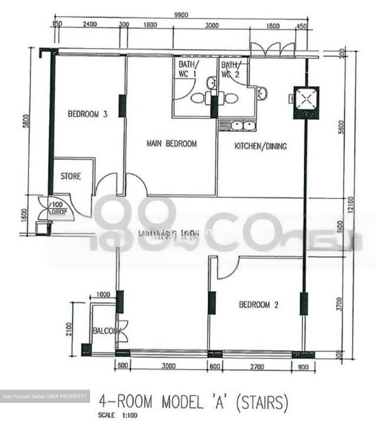 Blk 535 Hougang Street 52 (Hougang), HDB 4 Rooms #466599041